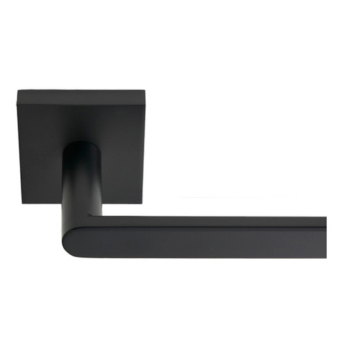 Better Home Products - Southlake Collection - 18" x 3/4" Towel Bar Set - Matte Black - 7618BLK