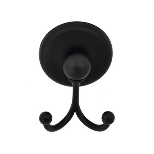 Better Home Products - Noe Valley Collection - Double Robe Hook - Matte Black - 4202BLK