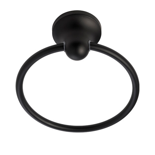Better Home Products - Twin Peaks Collection - Towel Ring - Matte Black - 4504BLK