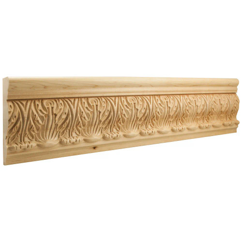 Hardware Resources - HCM10BBW - Carved Wood - Basswood