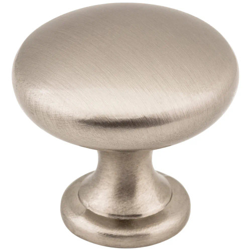 Elements Collection - Madison 1-3/16" Diameter Mushroom Knob - 3910-SN-B