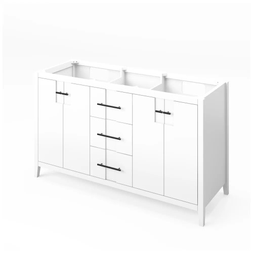 Jeffrey Alexander - Bath Vanity - White - VKITKAT60WHBGR