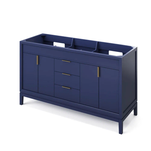 Jeffrey Alexander - Bath Vanity - Hale Blue - VKITTHE60BLWCR