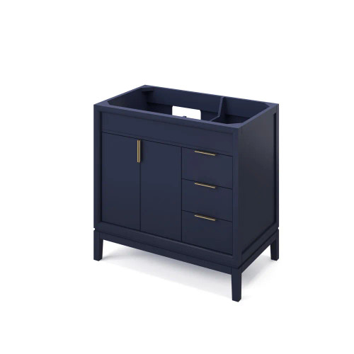 Jeffrey Alexander - Bath Vanity - Hale Blue - VKITTHE36BLWCR