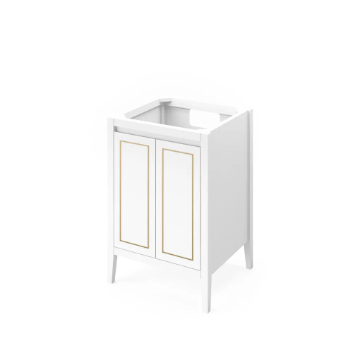 Jeffrey Alexander - Bath Vanity - White - VKITPER24WHBGR