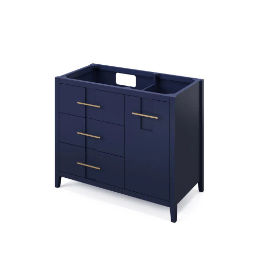 Jeffrey Alexander - Bath Vanity - Hale Blue - VKITKAT42BLBGR