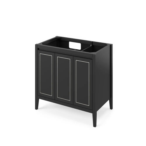 Jeffrey Alexander - Bath Vanity - Black - VKITPER36BKCQR