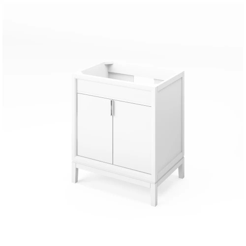 Jeffrey Alexander - Bath Vanity - White - VKITTHE30WHCQR