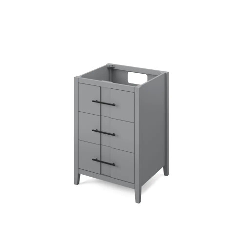 Jeffrey Alexander - Bath Vanity - Grey - VKITKAT24GRWCR