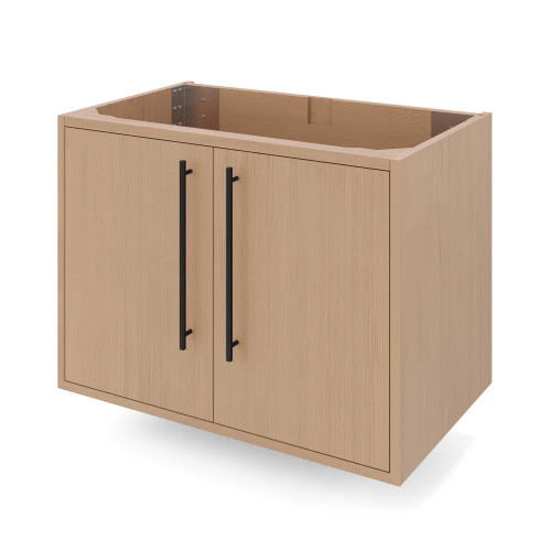 Jeffrey Alexander - Bath Vanity - Natural Oak - VN2TEM-30-NO-NT