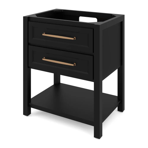 Jeffrey Alexander - Bath Vanity - Black - VN2KIP-30-BK-NT