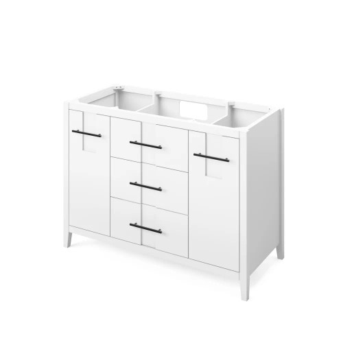 Jeffrey Alexander - Bath Vanity - White - VKITKAT48WHWQR