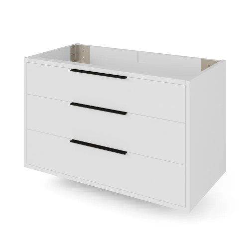 Jeffrey Alexander - Bath Vanity - White - VKGAR36WHSQRE