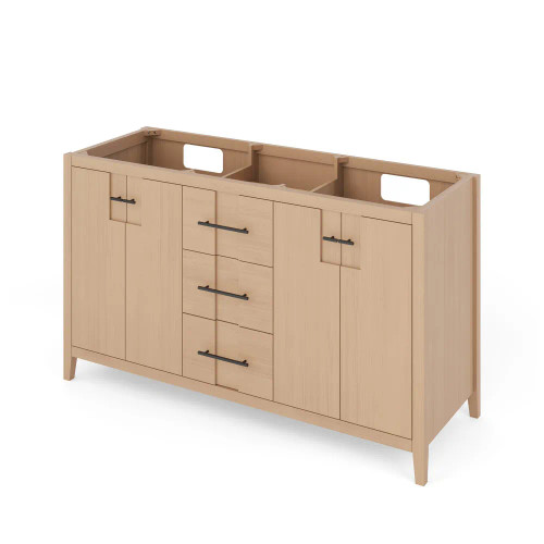 Jeffrey Alexander - Bath Vanity - Natural Oak - VKITKAT60NORER