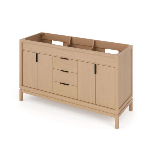 Jeffrey Alexander - Bath Vanity - Natural Oak - VKITTHE60NOMGR