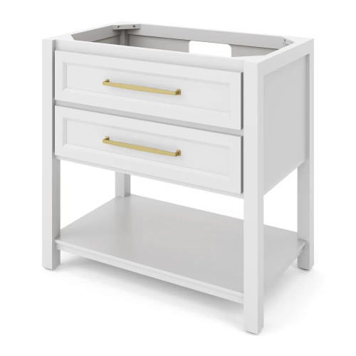 Jeffrey Alexander - Bath Vanity - White - VKITKIP36WHMGR