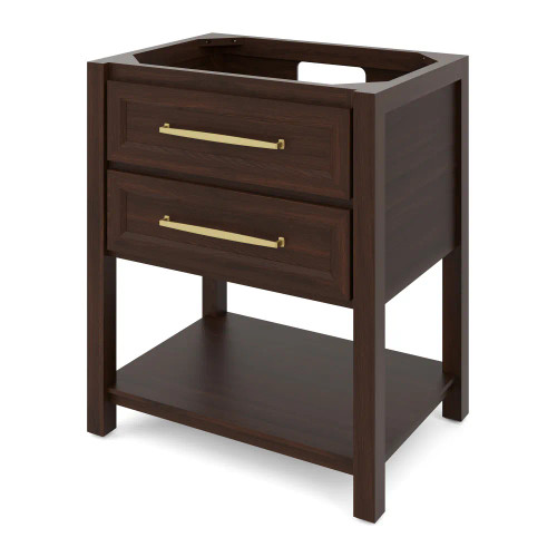 Jeffrey Alexander - Bath Vanity - Dark Walnut - VKITKIP30DWLSR