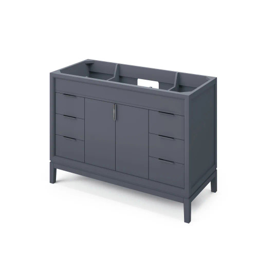 Jeffrey Alexander - Bath Vanity - Blue Steel - VKITTHE48BSRER