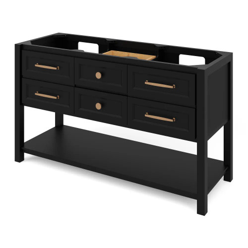 Jeffrey Alexander - Bath Vanity - Black - VKITKIP60BKCQR