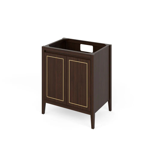 Jeffrey Alexander - Bath Vanity - Dark Walnut - VKITPER30DWGQR