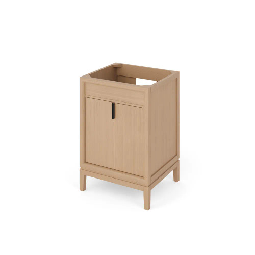 Jeffrey Alexander - Bath Vanity - Natural Oak - VKITTHE24NOWCR