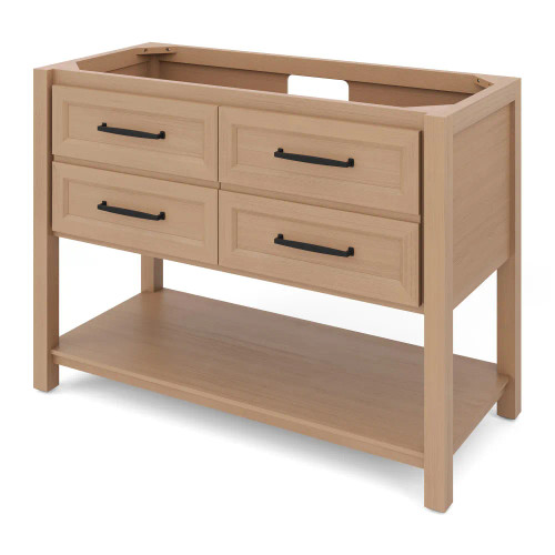 Jeffrey Alexander - Bath Vanity - Natural Oak - VKITKIP48NOGQR