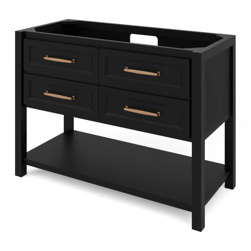 Jeffrey Alexander - Bath Vanity - Black - VKITKIP48BKMGR
