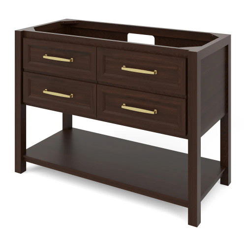 Jeffrey Alexander - Bath Vanity - Dark Walnut - VKITKIP48DWGQR