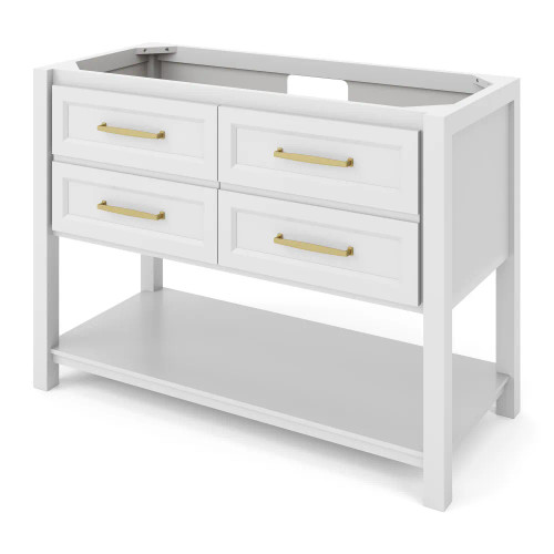 Jeffrey Alexander - Bath Vanity - White - VKITKIP48WHCQR