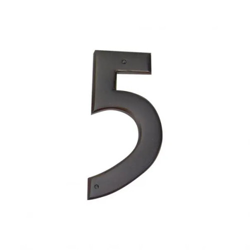 Atlas Homewares - RCN5-O Mission 5-1/2" H Surface Mount House Number Aged Bronze