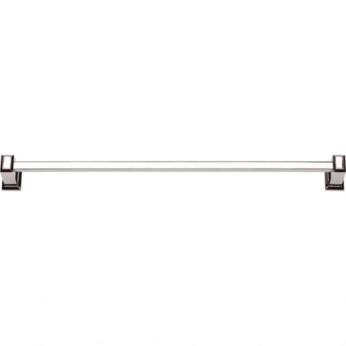 Atlas Homewares - SUTTB24-PN Sutton Place Single 25" Wall Mounted Towel Bar Polished Nickel