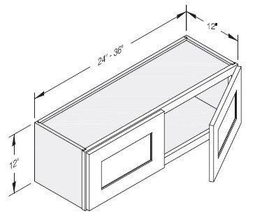 Cab-Tec Shaker Dove Kitchen Cabinet - SD-W3015