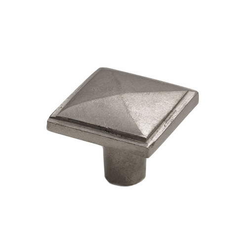 Hardware International - Brass Pyramid Knob - 1-1/2" - 06-503-PC-BRASS