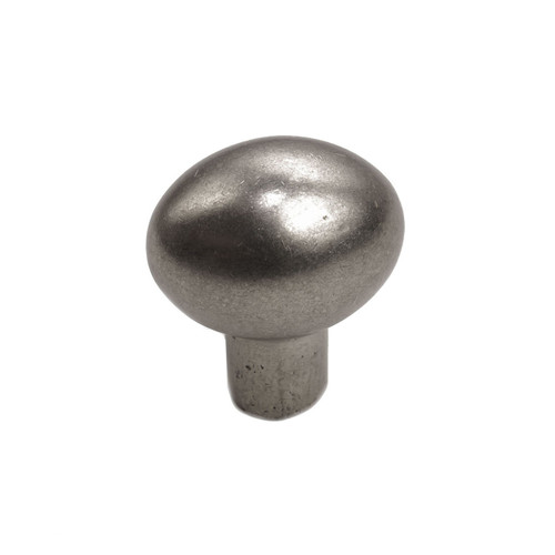 Hardware International - Brass Egg Knob  - 1-1/4" - 07-502-PC-BRASS