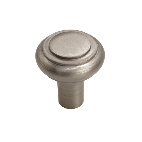 Hardware International - Brass Stepped Round Knob - 1" - 08-501-PC-BRASS