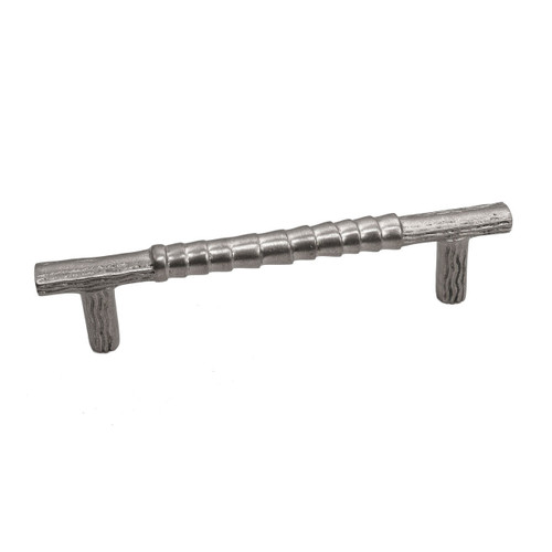 Hardware International - Brass Ridged Handle  - 12" - 10-112-PC-BRASS