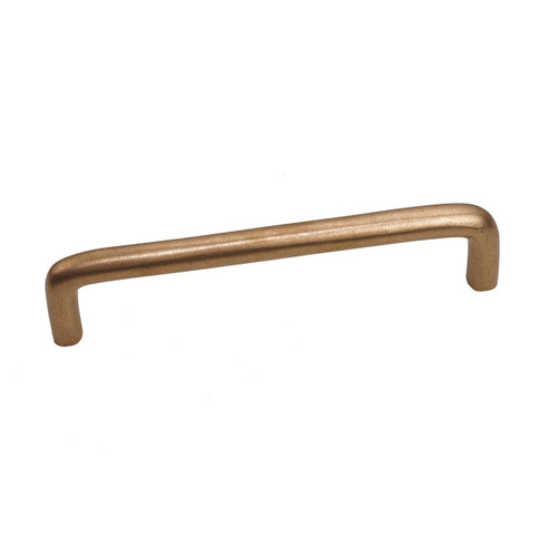 Hardware International - Brass Round Handle - 6" - 07-106-SB-BRASS