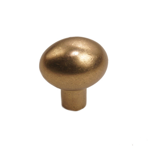 Hardware International - Brass Egg Knob  - 1-1/8" - 07-501-SB-BRASS