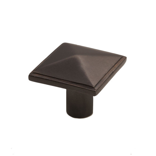 Hardware International - Brass Pyramid Knob - 1-1/2" - 06-503-BL-BRASS