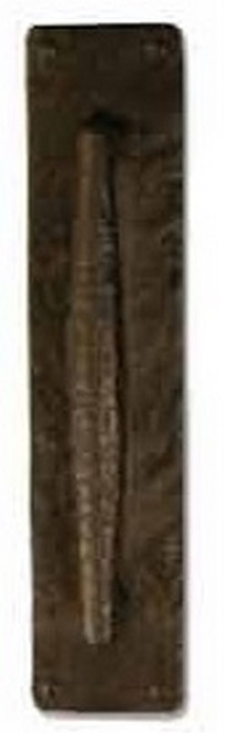 Coastal Bronze - Platinum Finish - Square Push Plate 12" with Handle - 125-00-PUL-P