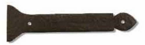 Coastal Bronze - Platinum Finish - Non Active Strap Hinge - 12" - 20-112-P