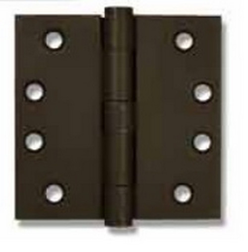 Coastal Bronze - Platinum Finish - Butt Hinge - 4" x 4" / Template - 30-410-P