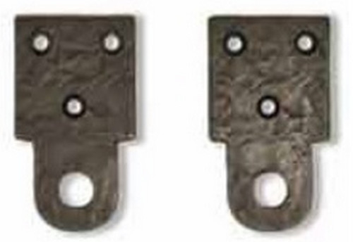Coastal Bronze - Champagne Finish - Gate Mortise Lock Plares - 50-410-C