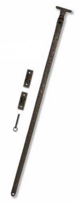 Coastal Bronze - Midnight Finish - Bahama Shutter Strap Stay - 20" - 70-680-M