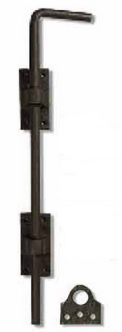 Coastal Bronze - Midnight Finish - Cane Bolt - 48" - 80-100-48-M