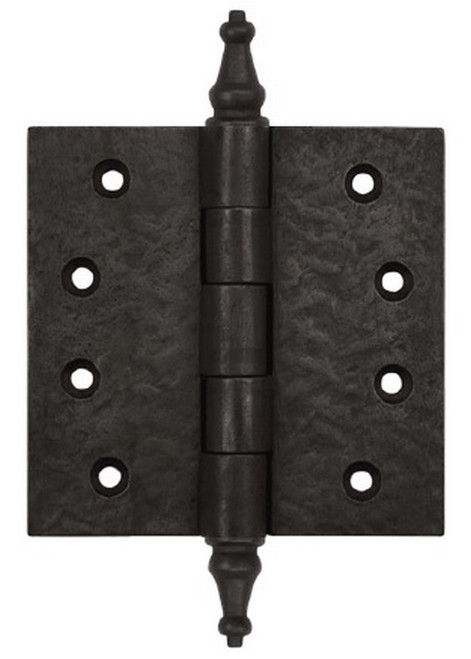 Coastal Bronze - Midnight Finish - Butt Hinge - 4-1/2" X 4-1/2" / Steeple Tip - 30-425-M
