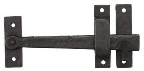 Coastal Bronze - Midnight Finish - Drop Bar Square without Knob / Reverse Bevel - 6-1/2" - 50-135-M