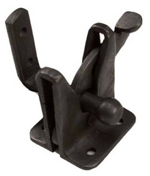 Coastal Bronze - Midnight Finish - Gate Latch - Offset Catch - Lockable - 2" - 50-206-M