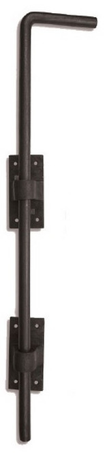 Coastal Bronze - Midnight Finish - Cane Bolt - 23" - 8" Long Throw - 80-110-M