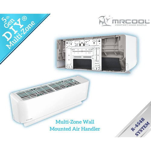MRCOOL DIY 5th Gen 36,000 BTU 3 Ton 2 Zone 23 SEER2 Ductless Mini Split AC and Heat Pump with 12K, 18K and 16,16ft Lines
